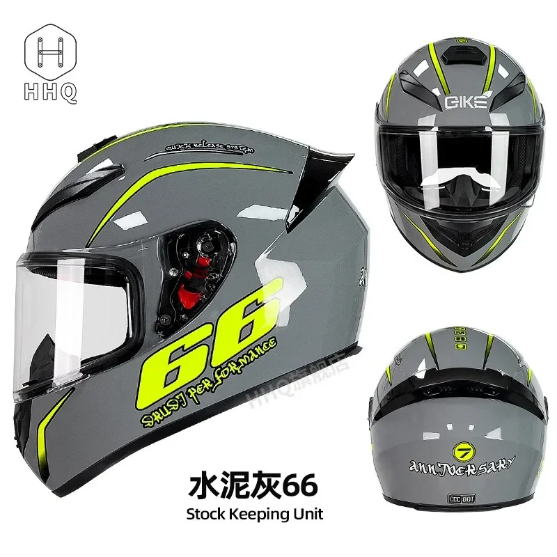 Full Face Motorcycle Helmet With Bluetooth - Bluetooth フルフェイス オートバイ ヘルメット – 曇り止め、フルカバー、ユニセックス（男性＆女性）