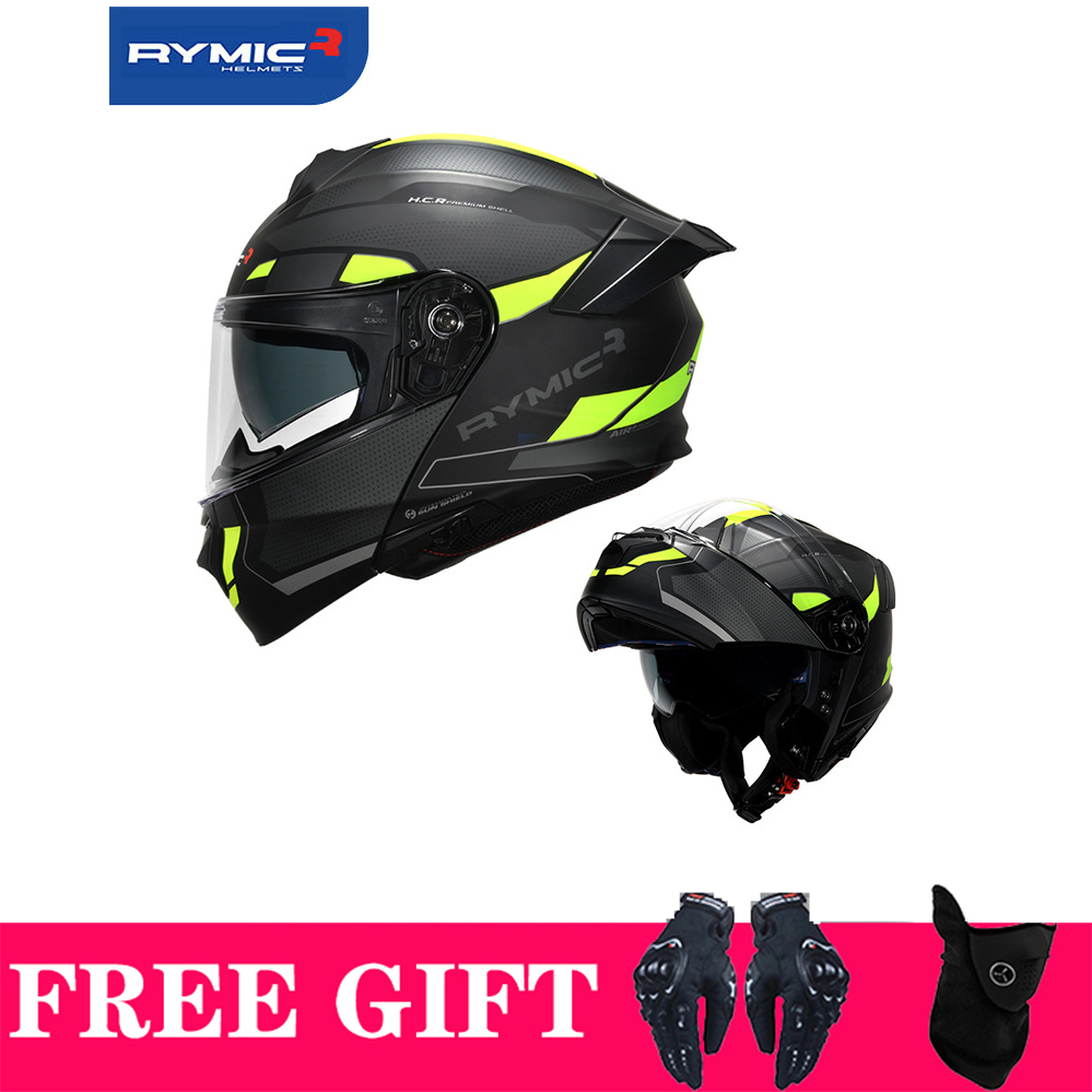 Motorcycle Helmet Inner Sun Visor Lens - オートバイダブルレンズレーシングカスクインナーサンバイザーモジュラーオフロードカスコスパラモトフルフェイス Capacete モトドット Ece 承認