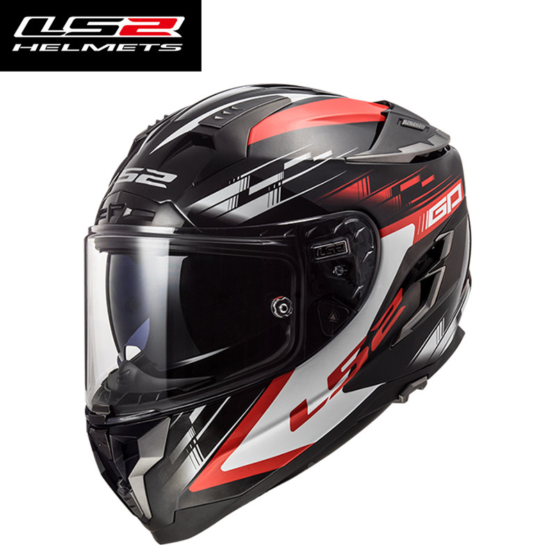 Dual Visor Motorcycle Racing Helmet - LS2 Challenger FF327 FF800 フルフェイスヘルメット ダブルバイザー