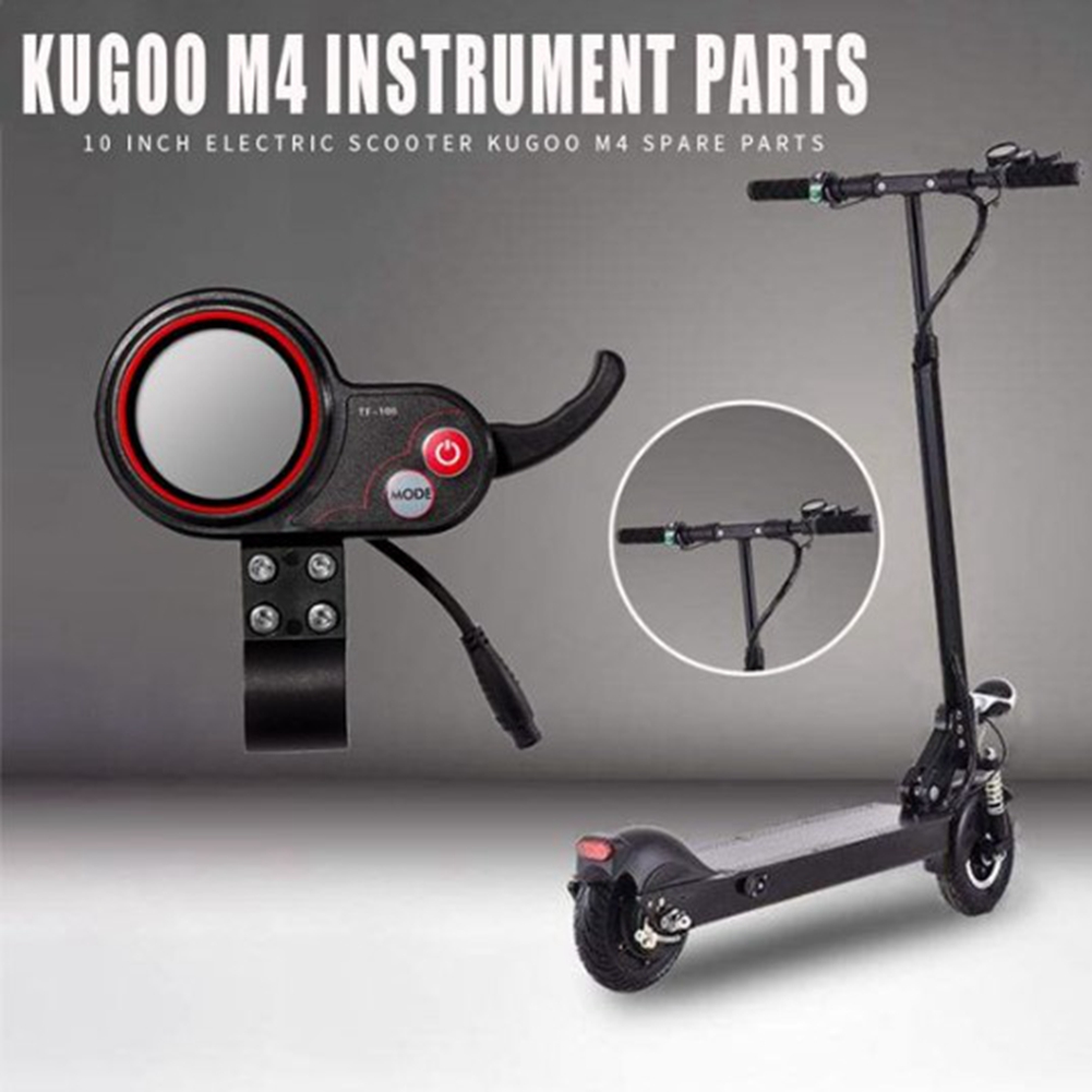Scooter Parts - A61P 48V/20A 600W電動自転車スクーターコントローラー、スロットルLCDディスプレイ速度計付き、自転車BLDCモータースクーター部品用