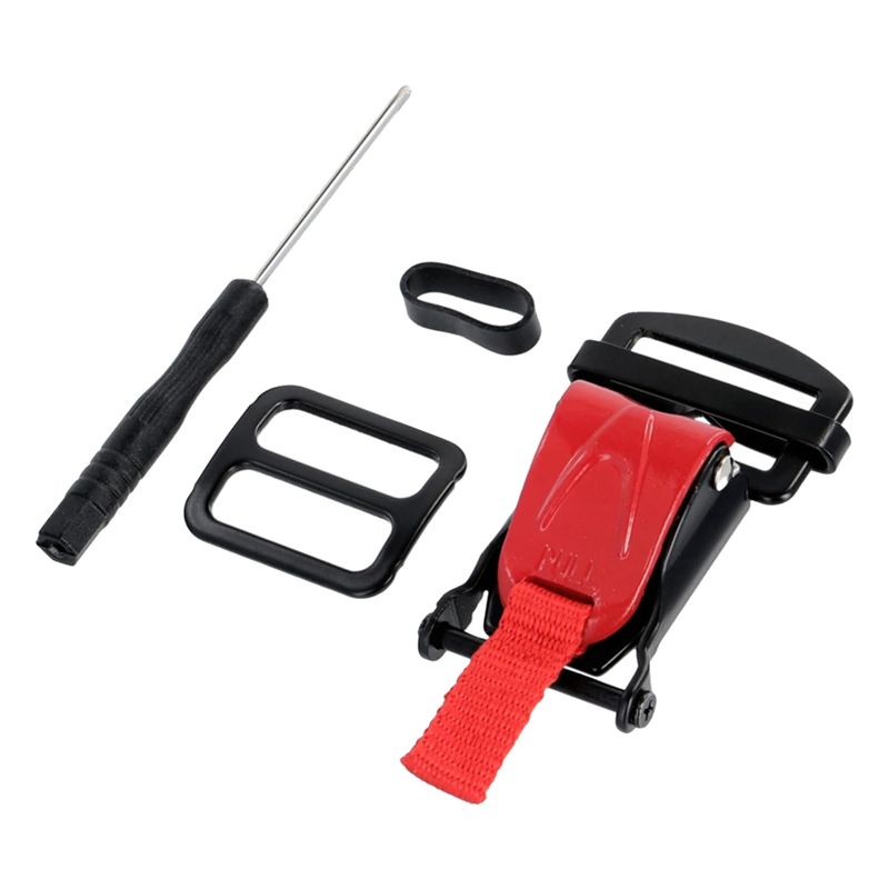 Quick Release Buckle Motorcycle Helmet - WF-ヘルメットクイックリリースバックル交換キット、最大1インチまでのあごストラップ用ラチェット式ヘルメット、オートバイヘルメット