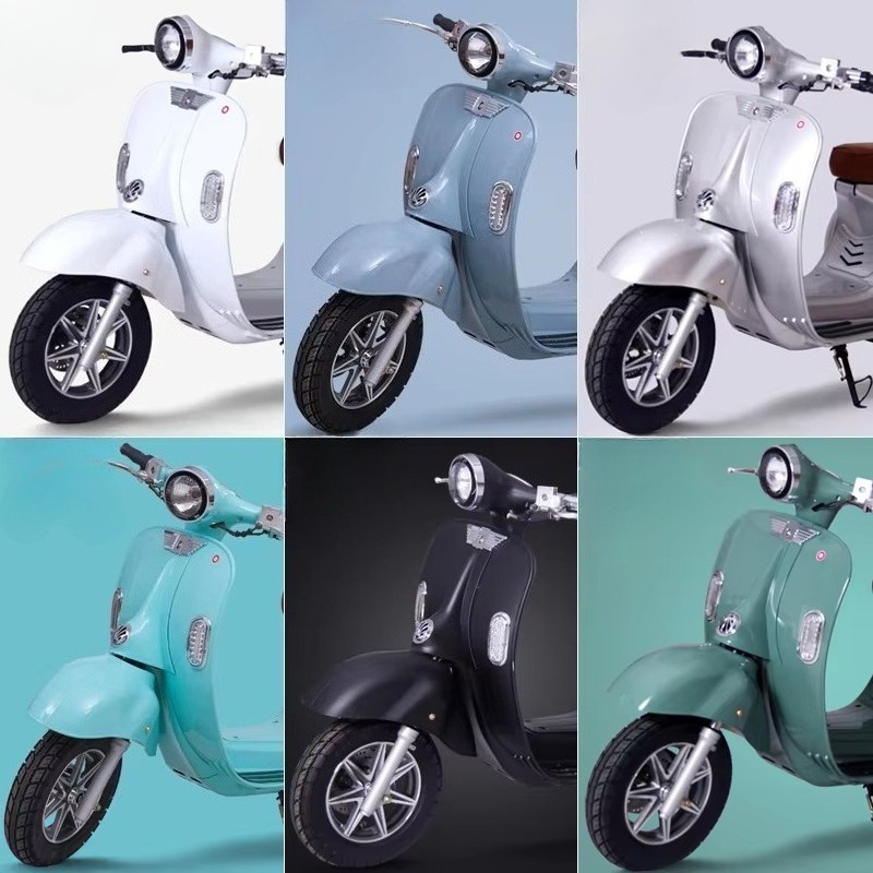 Scooter Parts - クロノワイルド電動バジャージチェタック改造二輪車クラシックビンテージスクーター（スペアパーツ付き）