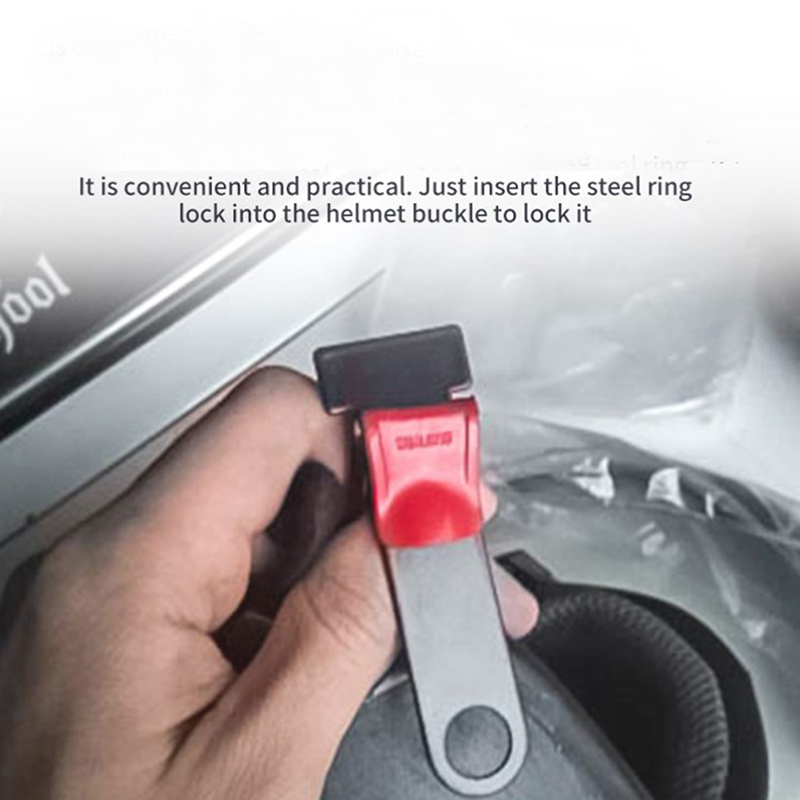 バイクヘルメットロックバックル – 防盗機能付きクイックリリ - Quick Release Buckle Motorcycle Helmet のレビューと価格