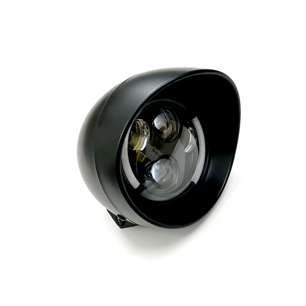 ユニバーサルレトロ 12V オートバイ 5.75 ' LED - Universal Motorcycle Led Headlight Projector のレビューと価格