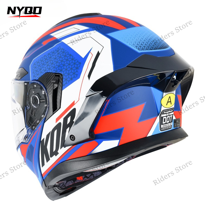 3C認証フリップアップ式バイクヘルメット、デュアルレンズ電動 - Full Face Motorcycle Helmet With Bluetooth のレビューと価格