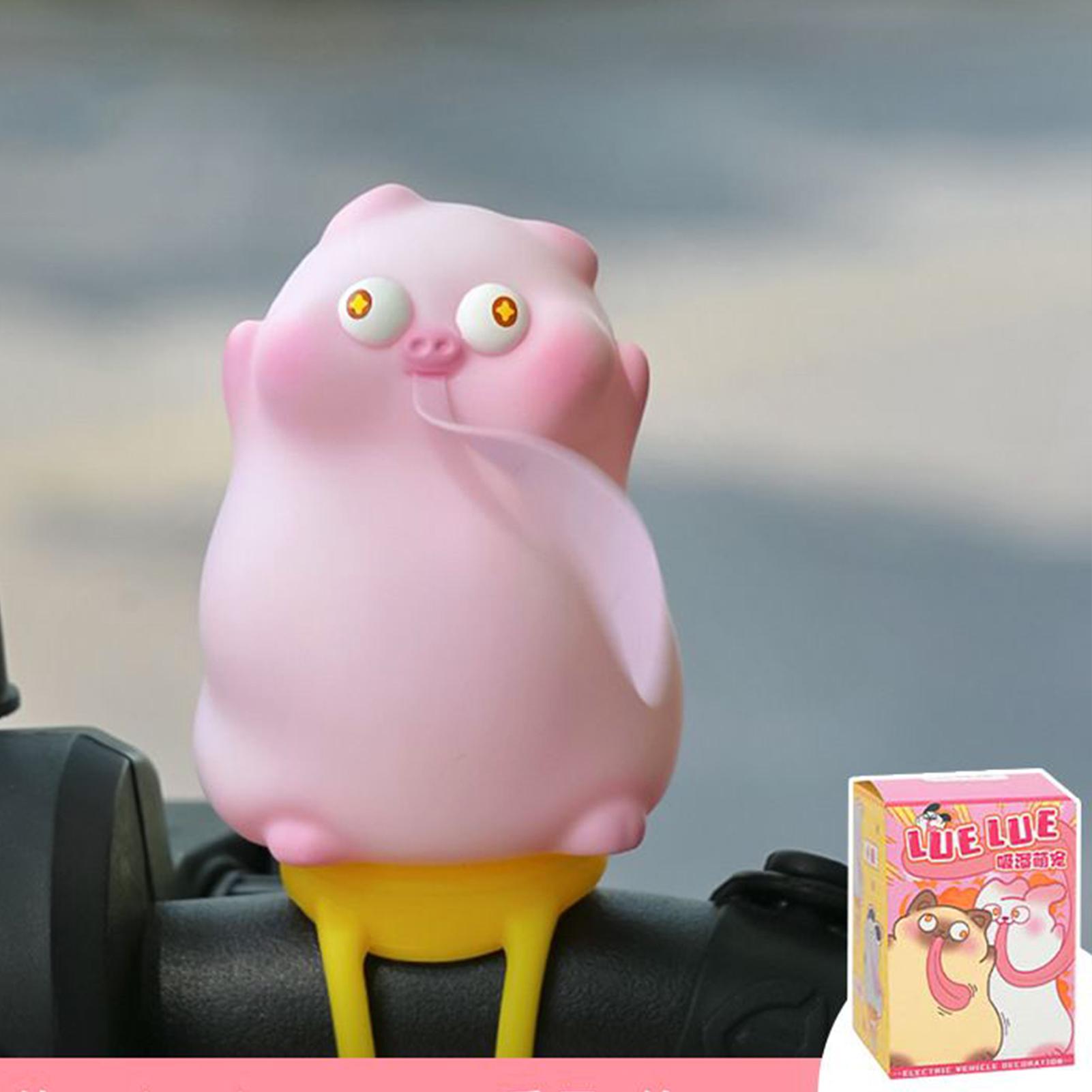 自転車ハンドルバー置物漫画動物飾り自転車ハンドルバー用防水サ - Motorcycle Helmets のレビューと価格