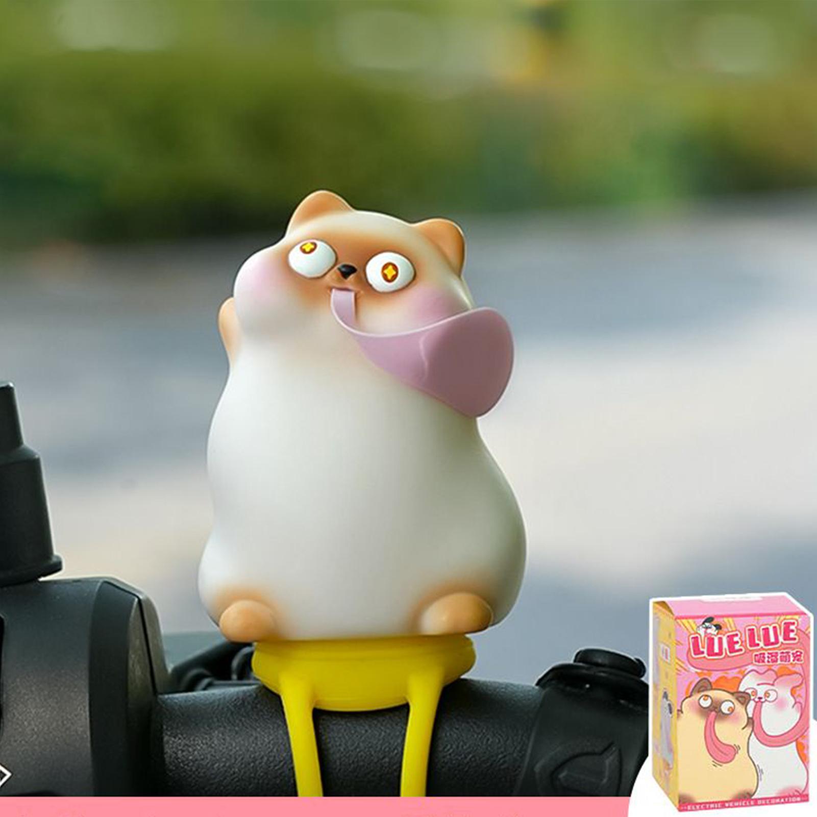自転車ハンドルバー置物漫画動物飾り自転車ハンドルバー用防水サ - Motorcycle Helmets のレビューと価格