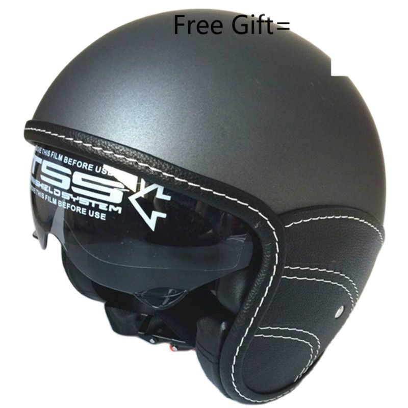 ハーフフェイス-レトロなオートバイのヘルメット,レトロなドイ - Vintage Open Face Retro Helmet のレビューと価格