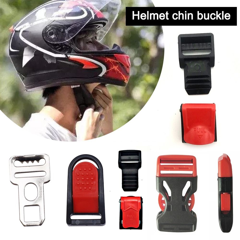 プラスチック製オートバイヘルメットロックバックル調整可能クイ - Quick Release Buckle Motorcycle Helmet のレビューと価格