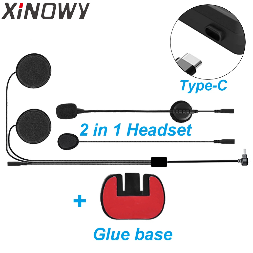 タイプc USB-C xinowy v6プラス2 in 1イ - Full Face Motorcycle Helmet With Bluetooth のレビューと価格