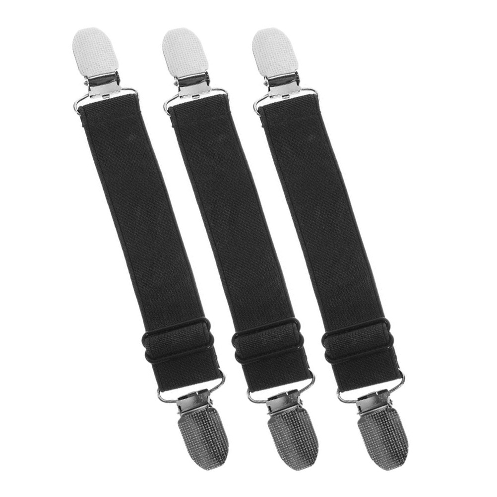 3 個の弾性パンツクリップブーツ用調節可能な防風ズボンレッグ - Riding Gear のレビューと価格