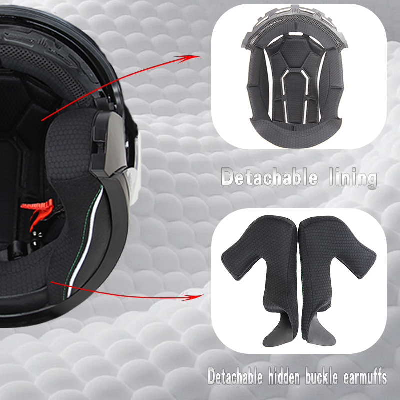 715 オートバイ デュアルバイザー フリップアップ モジュ - Dual Visor Motorcycle Racing Helmet のレビューと価格