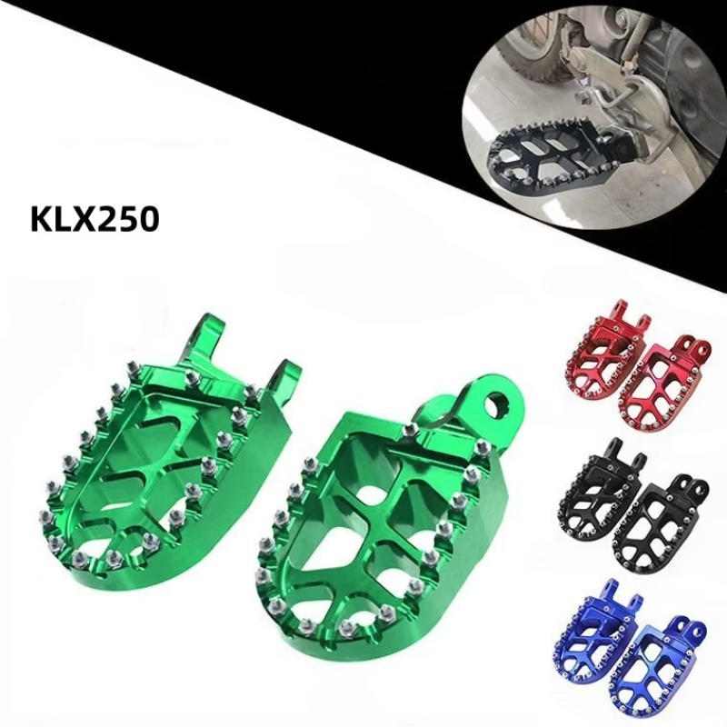 オフロードバイク改造パーツ CNCペダル アルミ合金アクセサ - Motorcycle Parts のレビューと価格