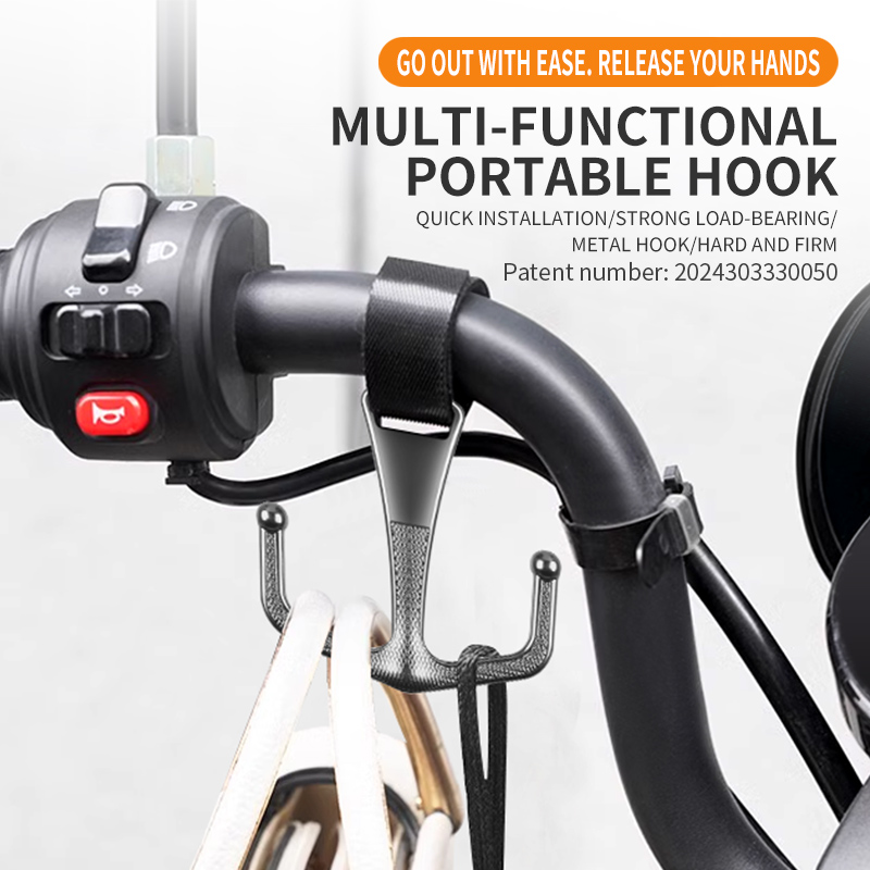 電動自転車フック、フロントユニバーサルオートバイ、自転車、金 - Motorcycle Helmets のレビューと価格