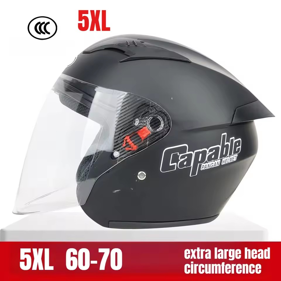 大型オートバイヘルメットメンズ特大76センチデュアルバイザー - Dual Visor Motorcycle Racing Helmet のレビューと価格