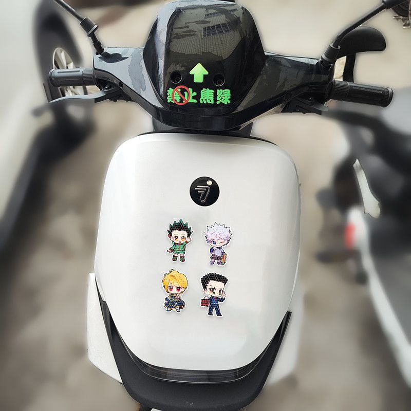 アニメフルタイムハンター 強力反射警告カーステッカー 電気自 - Motorcycle Parts のレビューと価格