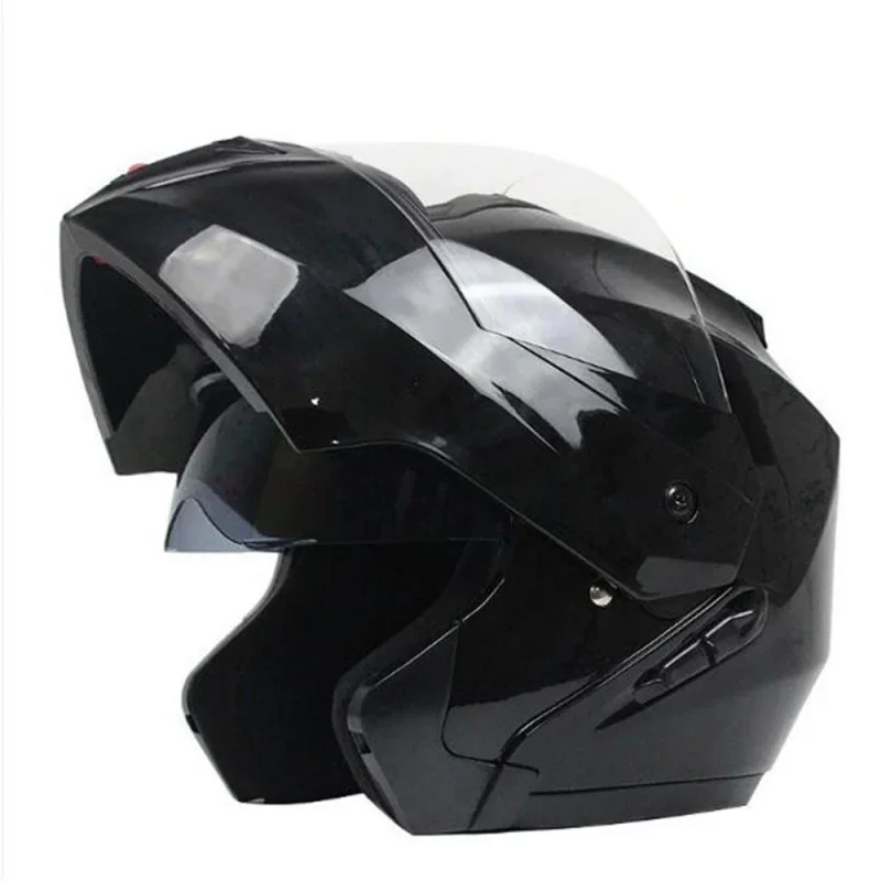 最新のDOT承認済み安全モジュール式オートバイヘルメット、デ - Dual Visor Motorcycle Racing Helmet のレビューと価格