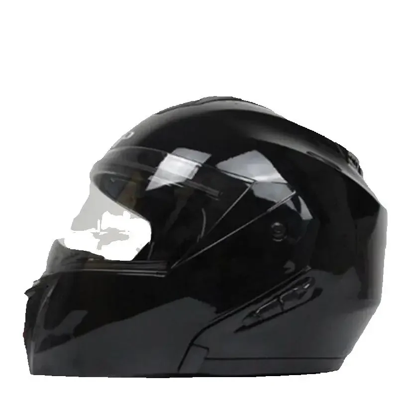 最新のDOT承認済み安全モジュール式オートバイヘルメット、デ - Dual Visor Motorcycle Racing Helmet のレビューと価格
