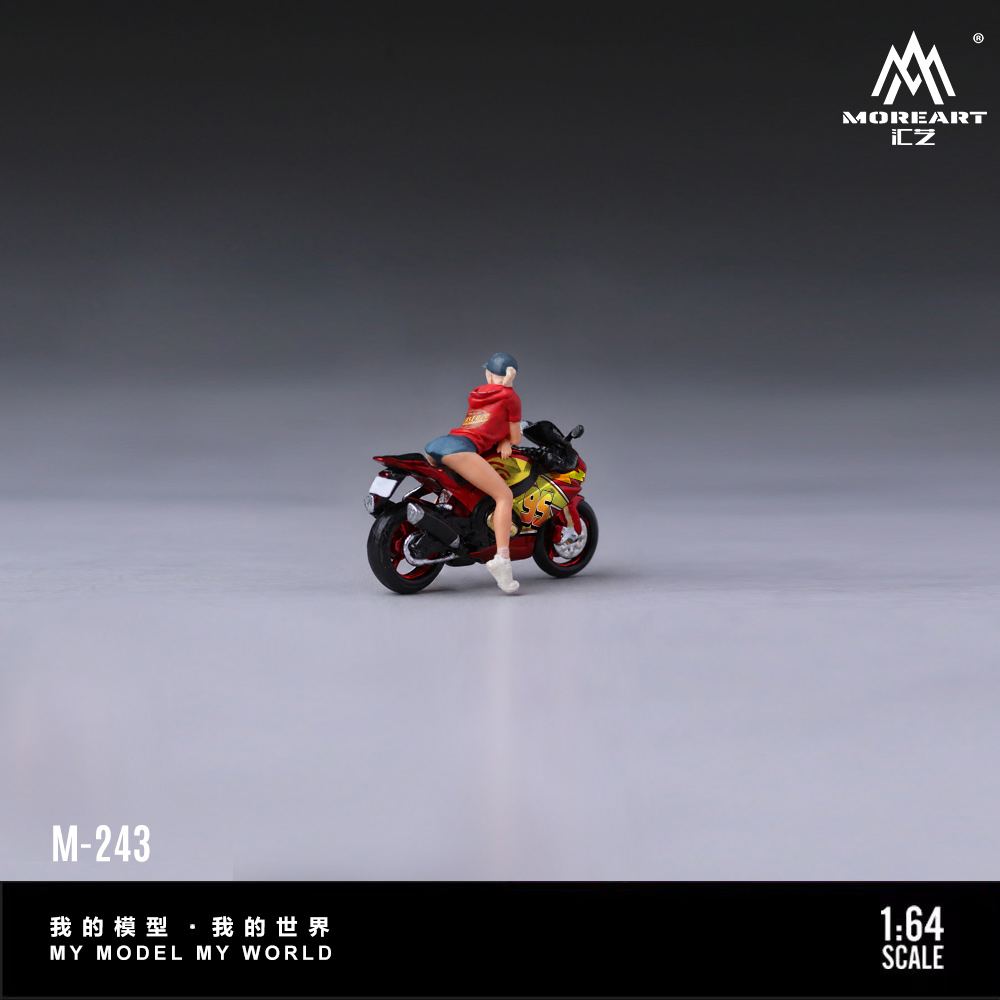 MoreArt 1:64 レジン製モデルバイク ライトニング - Motorcycle Parts のレビューと価格