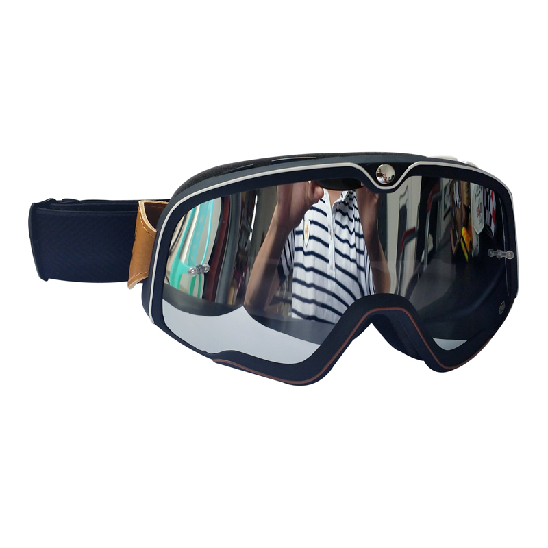 レトロモトクロスゴーグル MX オフロードダートバイクオート - Off Road Motocross Helmet Goggles Set のレビューと価格