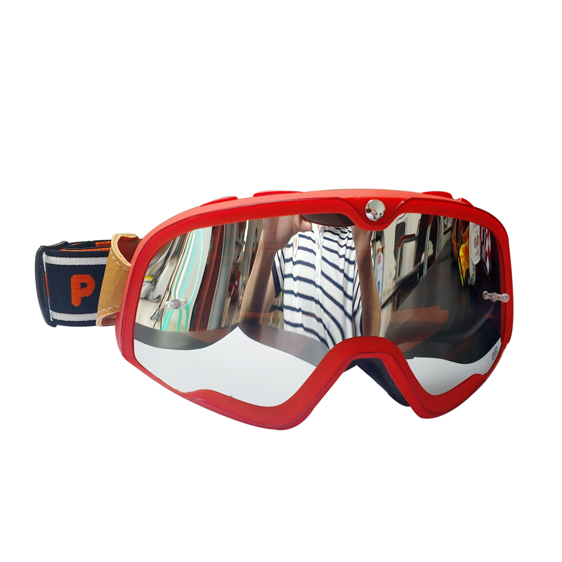 レトロモトクロスゴーグル MX オフロードダートバイクオート - Off Road Motocross Helmet Goggles Set のレビューと価格
