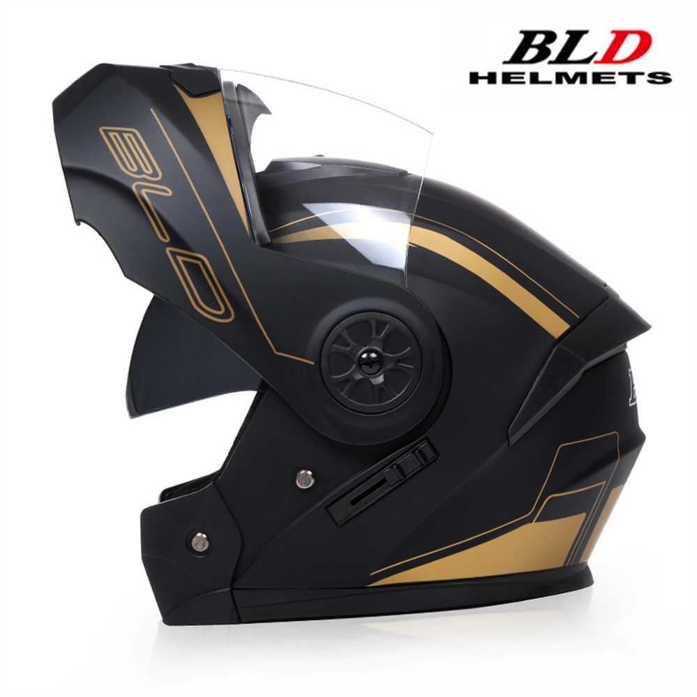 男性と女性のためのモトクロスレーシングバイクヘルメット,折り - Modular Flip Up Motorcycle Helmet Dot Approved のレビューと価格